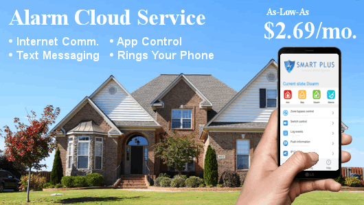 Internet Alarm Monitoring Smart Phone App