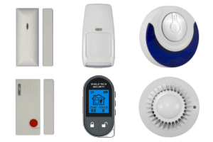 Alarm Accessories Wireless Door Motion Smoke